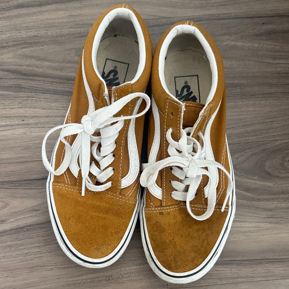 Vans mustard yellow